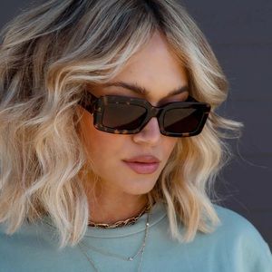 Diff Eyewear Brown Tortoise Sunglasses